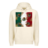 Tofu Mexican Flag Premium Hoodie - RanaPortraitStore