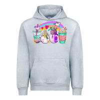Heather Grey unicorn coffee cups Urban Hoodie - AdoDesignShop