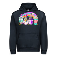 Navy unicorn coffee cups Urban Hoodie - AdoDesignShop