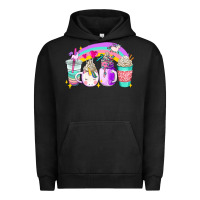 Pigment Black unicorn coffee cups Urban Hoodie - AdoDesignShop
