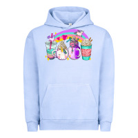 Pigment Grape Ice unicorn coffee cups Urban Hoodie - AdoDesignShop
