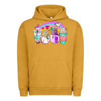 Pigment Peanut Butter unicorn coffee cups Urban Hoodie - AdoDesignShop