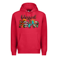 Cardinal Blessed Mama Premium Hoodie - FaDigitalArtStudio