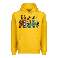 Lemon Blessed Mama Premium Hoodie - FaDigitalArtStudio