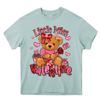 Arona little miss valentine teddy bear Heavy Core Tee - LillyAllenDesigns