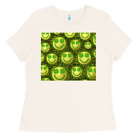 Bone st. patrick's day lucky face Ladies Tee - RanaPortraitStore