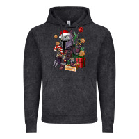 Vintage Black Christmas gnome Vintage Hoodie - CowGirlArtShop