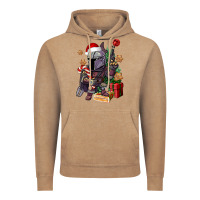 Vintage Coffee Christmas gnome Vintage Hoodie - CowGirlArtShop