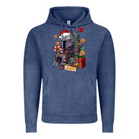 Vintage Denim Christmas gnome Vintage Hoodie - CowGirlArtShop