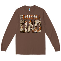 Chestnut no background american football dad Long Sleeve Tee - Jasminsmagicworld