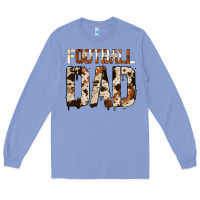 Colony Blue no background american football dad Long Sleeve Tee - Jasminsmagicworld