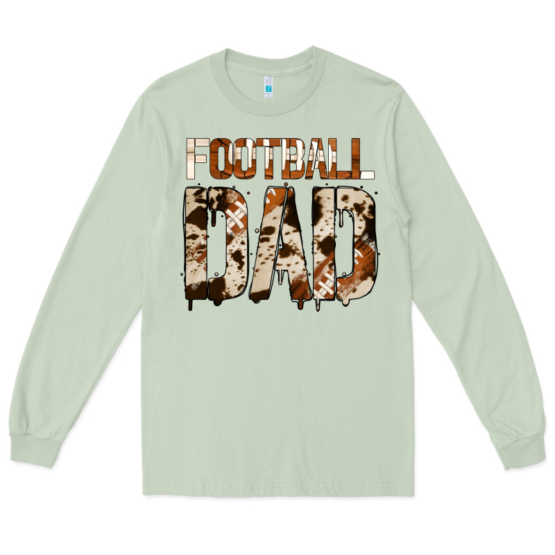 No Background American Football Dad Long Sleeve Tee by Jasminsmagicworld | Teevron