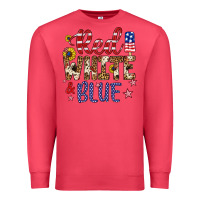 Cardinal red white and blue Premium Sweatshirt - Artiststas