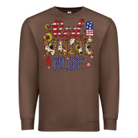 Chestnut red white and blue Premium Sweatshirt - Artiststas