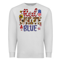 Dove Grey red white and blue Premium Sweatshirt - Artiststas