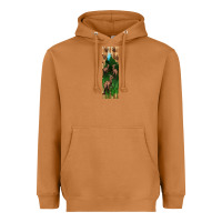 Meerkat dinosaur parasaurolophus pen wrap Heavyweight Hoodie - Artiststas