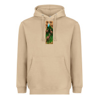 Mushroom dinosaur parasaurolophus pen wrap Heavyweight Hoodie - Artiststas
