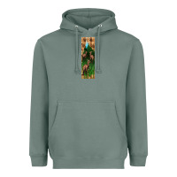 Sage dinosaur parasaurolophus pen wrap Heavyweight Hoodie - Artiststas
