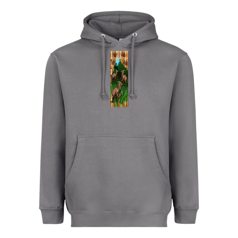 Dinosaur Parasaurolophus Pen Wrap Heavyweight Hoodie by Artiststas | Teevron