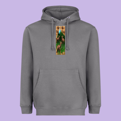 Dinosaur Parasaurolophus Pen Wrap Heavyweight Hoodie Designed By Artiststas