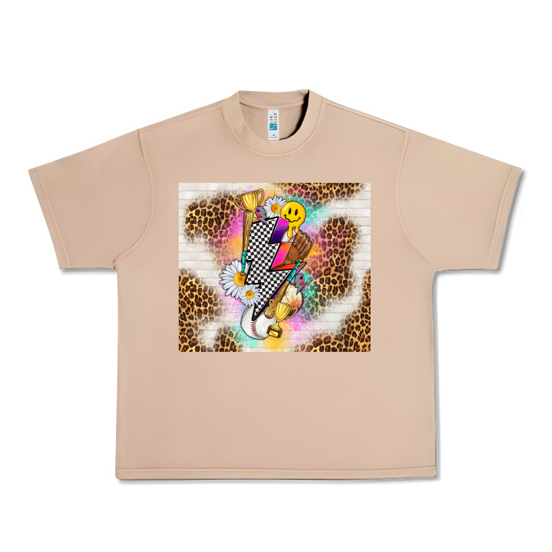 Retro Baseball With Leopard Urban Heavy Tee by TumblerDesignByShophia | Teevron