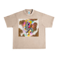 French Oak retro baseball with leopard Urban Heavy Tee - TumblerDesignByShophia