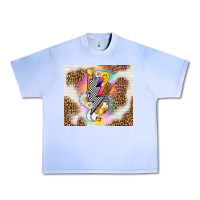 Grape Ice retro baseball with leopard Urban Heavy Tee - TumblerDesignByShophia