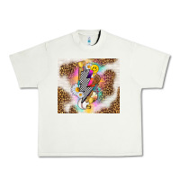 Pistachio retro baseball with leopard Urban Heavy Tee - TumblerDesignByShophia