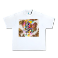 White retro baseball with leopard Urban Heavy Tee - TumblerDesignByShophia