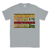 Heather Grey juneteenth is my independence day Classic Tee - NancyCooperArtShop