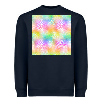 Navy neon safari seamless pattern Heavyweight Sweatshirt - BundleAndBundleShop