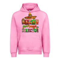 Fuchsia Pink nacho average direktor Urban Hoodie - AdoDesignShop