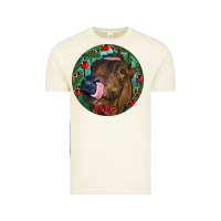 Vintage Arctic Longhorn Cow Christmas Vintage Tee - RanaPortraitStore
