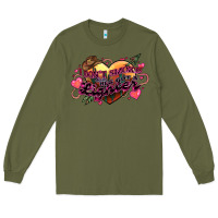 Army Green I don't smoke but he's got a lighter Long Sleeve Tee - HowdyJamesFarm
