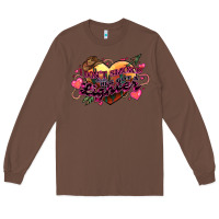 Chestnut I don't smoke but he's got a lighter Long Sleeve Tee - HowdyJamesFarm