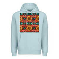 Blue Mist native american aztec seamless pattern 2 Premium Hoodie - BundleAndBundleShop