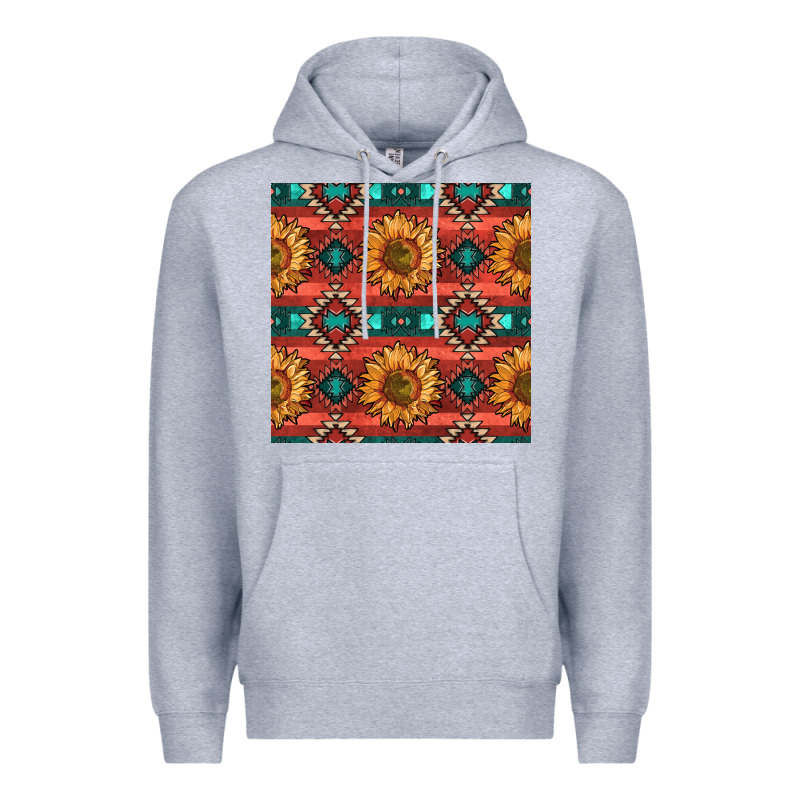 Native American Aztec Seamless Pattern 2 Premium Hoodie by BundleAndBundleShop | Teevron