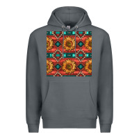 Rock native american aztec seamless pattern 2 Premium Hoodie - BundleAndBundleShop