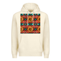 Sandshell native american aztec seamless pattern 2 Premium Hoodie - BundleAndBundleShop