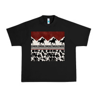 Black cowgirl with cowhide Urban Heavy Tee - TumblerDesignByShophia