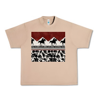 Burro cowgirl with cowhide Urban Heavy Tee - TumblerDesignByShophia