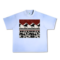 Grape Ice cowgirl with cowhide Urban Heavy Tee - TumblerDesignByShophia
