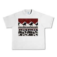 Lunar Rock cowgirl with cowhide Urban Heavy Tee - TumblerDesignByShophia