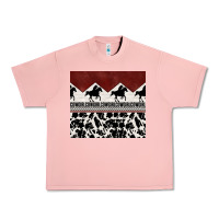 Salmon cowgirl with cowhide Urban Heavy Tee - TumblerDesignByShophia