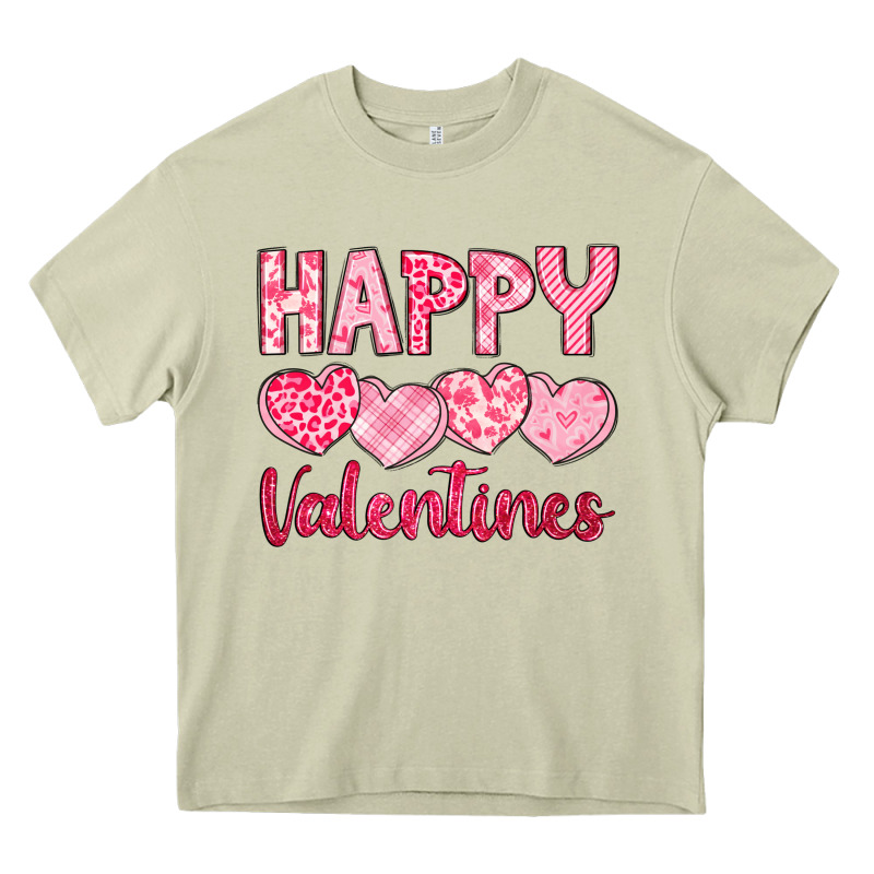 Happy Valentines Heavy Core Tee by LillyAllenDesigns | Teevron