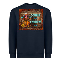 Navy gobble me swallow me tumbler Heavyweight Sweatshirt - BundleAndBundleShop