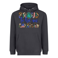 Smoke proud to be an american Heavyweight Hoodie - Artiststas