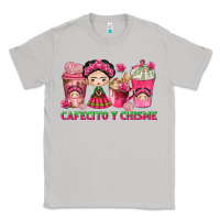 Moon Dust Cafecito y Chisme Coffee Cups Classic Tee - texasbilliewilder