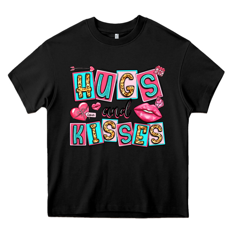Hugs And Kisses Heavy Core Tee by LillyAllenDesigns | Teevron