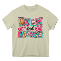 Mossy hugs and kisses Heavy Core Tee - LillyAllenDesigns